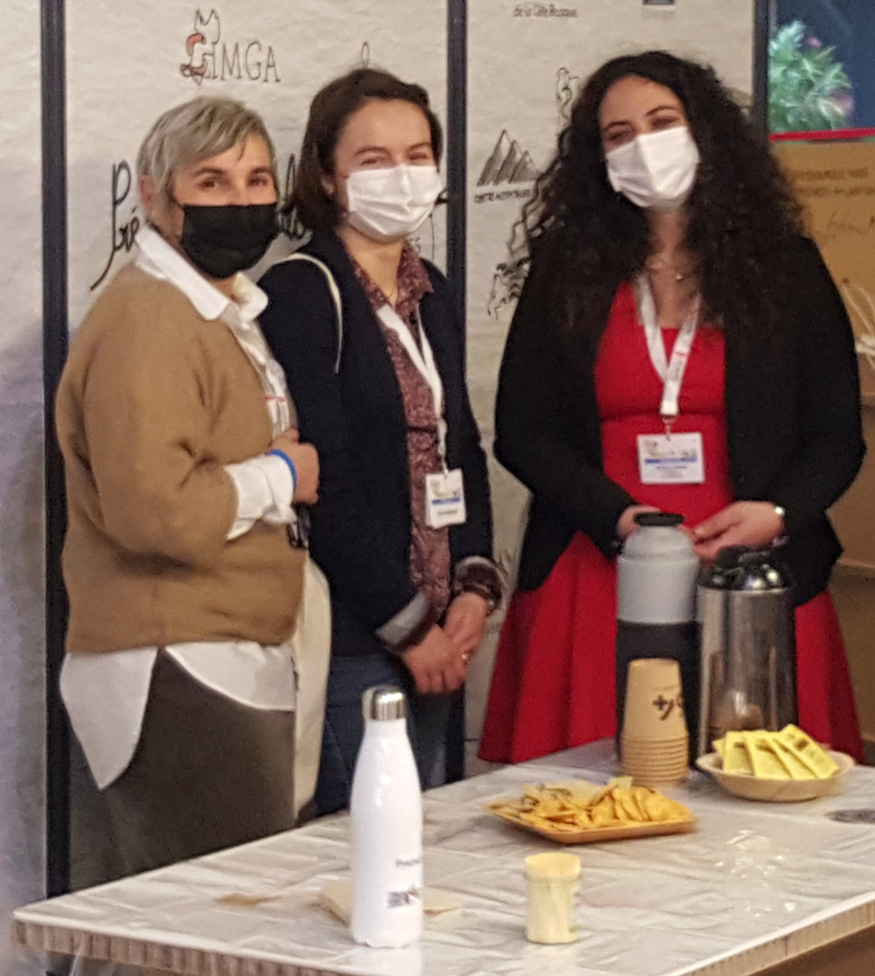 Stand Présence médicale 64 au Congrès de l'ISNAR-IMG à Tours les 24 et 25 février 2022