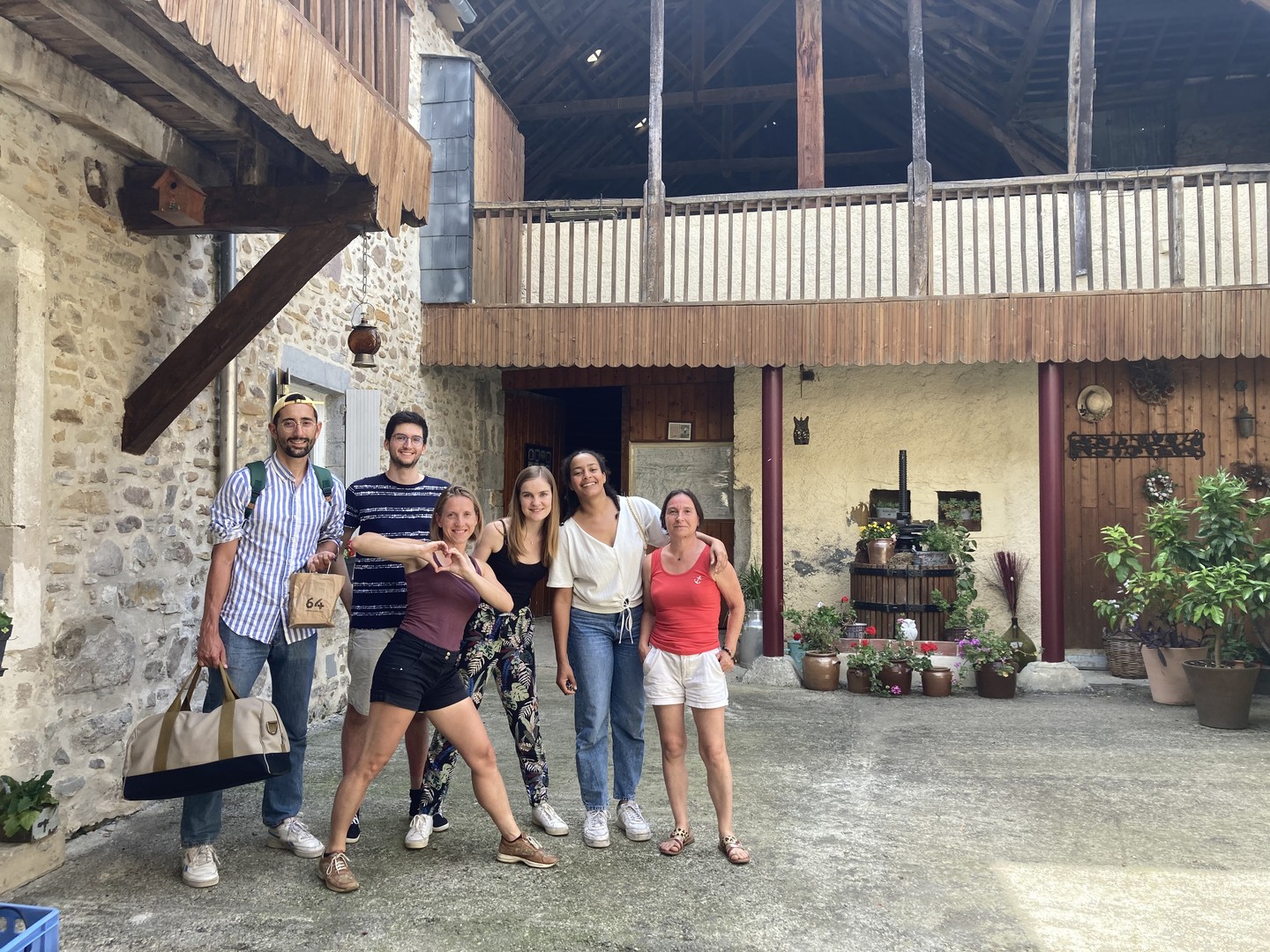 Internes en médecine générale de l'Université de Bordeaux en plein visite lors d'un week-end d'intégration organisé par le SIMGA.